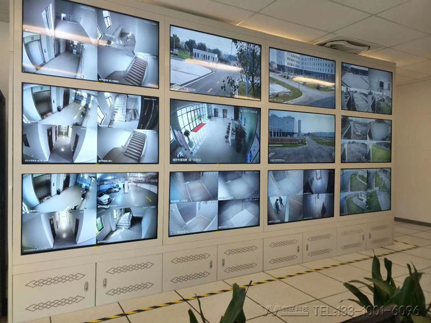 叠彩区高清视频监控拼接屏安装